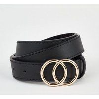 Black Circle Trim Belt New Look | New Look (UK)