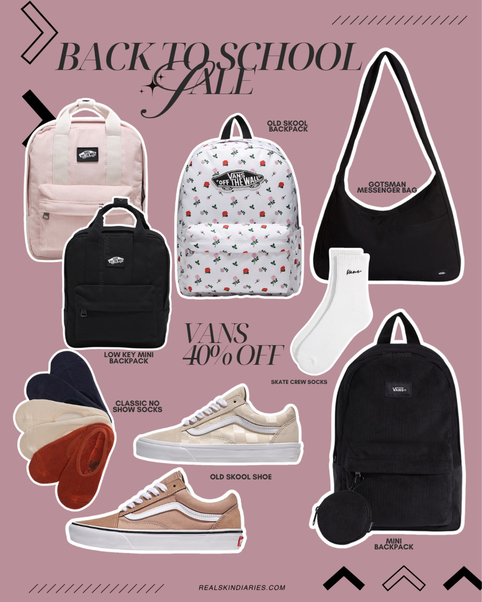 back to school sale at vans. 40% off sale. back to school sale. vans back to school sale. backpack sale. mini backpack. bags for school. book bag. vans favorites. back to school bags. must haves for school. school must haves. back to school favorites. vans. backpacks for school. college must haves. cute bags. back to school bags. mini bag.

#LTKU #LTKSaleAlert #LTKSeasonal