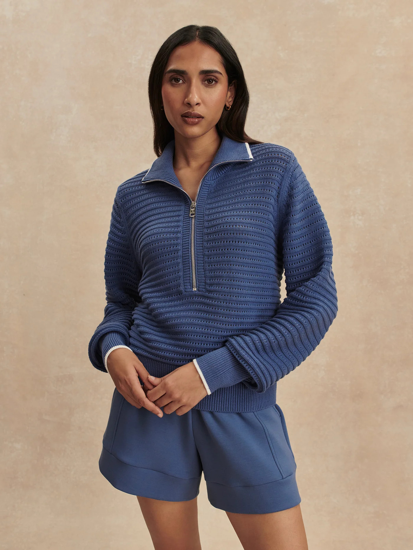 Morwenna Half Zip Knit | Varley US | Varley US