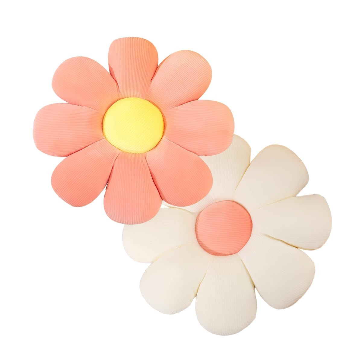 2 Stück niedliches Blumenmuster Plüsch-Kissen, dekorativ für Kinderzimmer, Haus und Sofa | Amazon (DE)