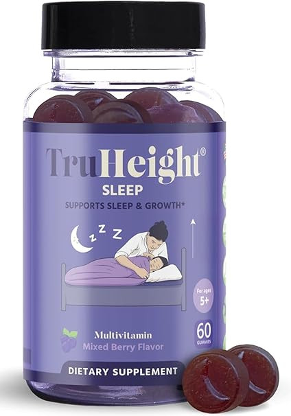 TruHeight Sleep Gummies - Kids & Teen Natural Sleep Aid for Tall & Growing Bodies - Pediatric Rec... | Amazon (US)