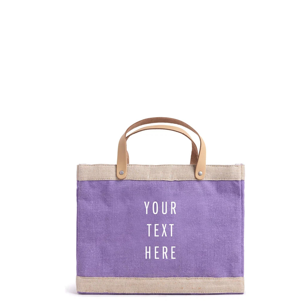 Petite Market Bag in Lavender | Apolis Holdings LLC