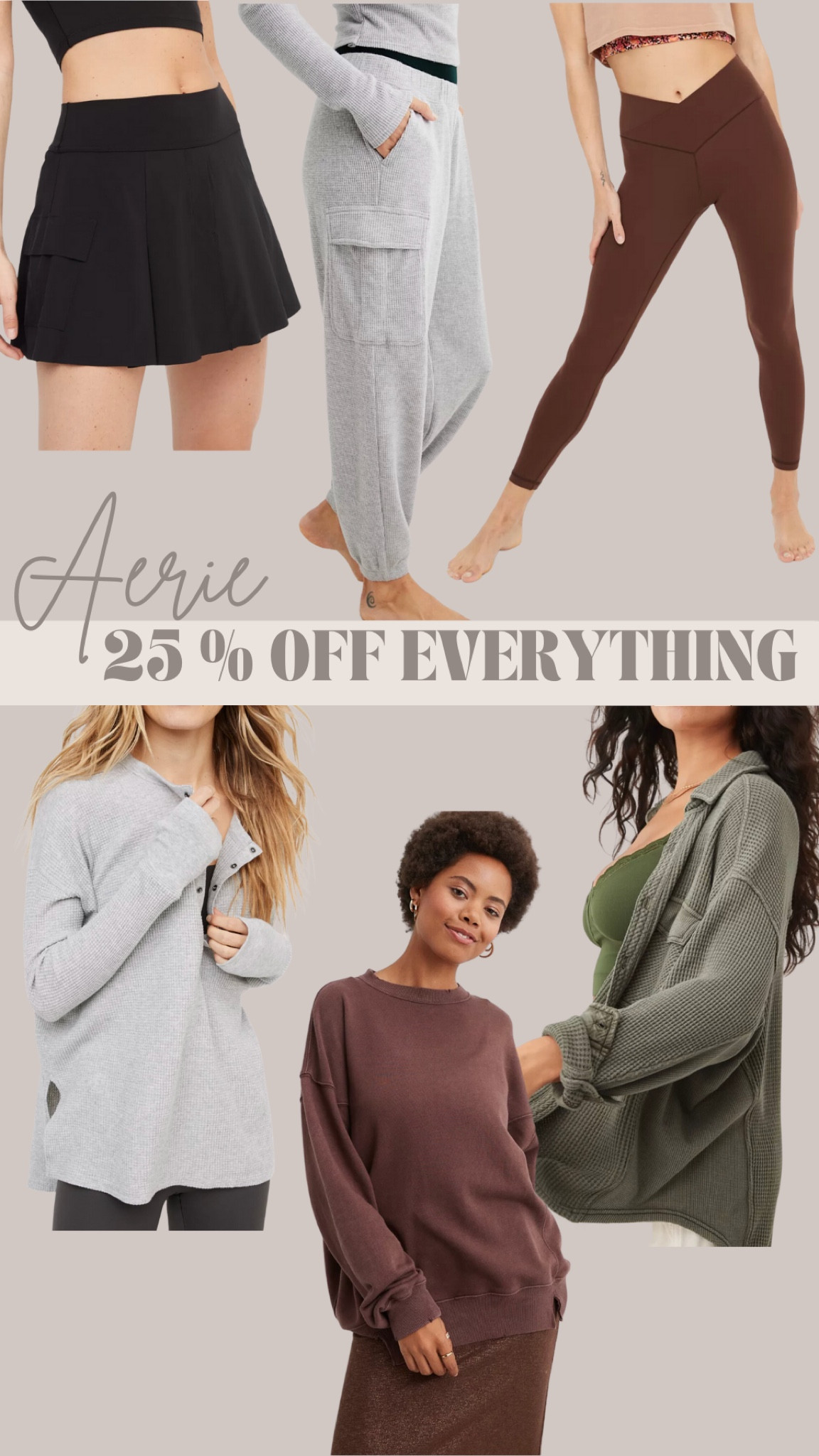 Use code: AERIELTK25 for 25% off everything— including sale items! 

#LTKSale