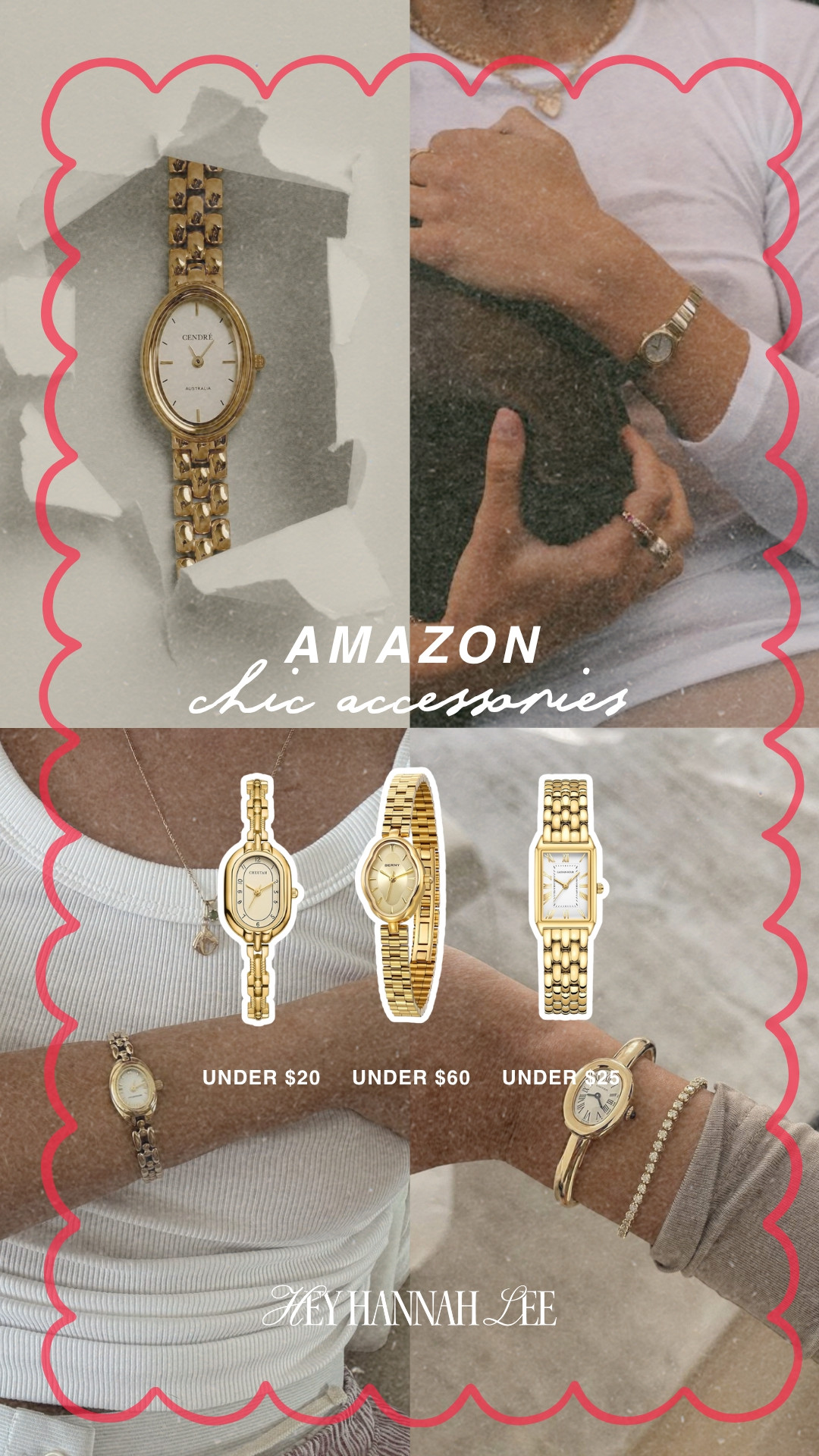 look like a million bucks but all under $60!! vintage-inspired gold watches that have everyone asking where you got your “expensive” watch!!💌

#LTKOver40 #LTKWorkwear #LTKgrwm
