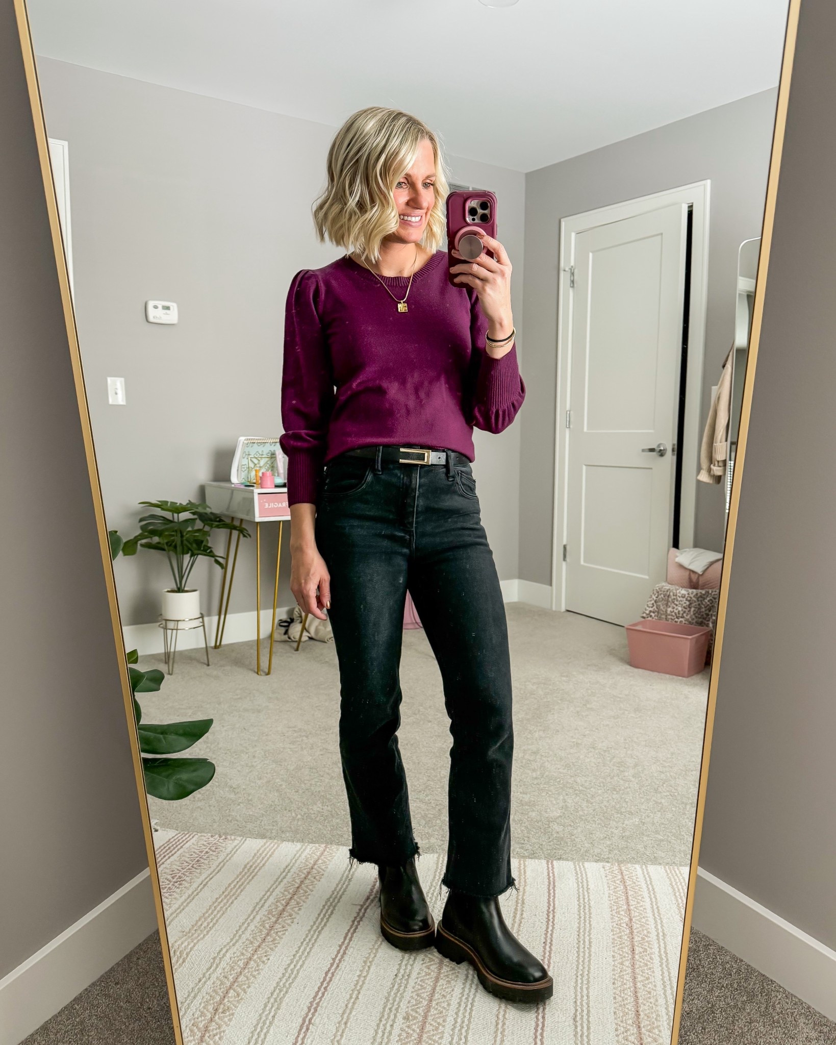 What I wore this week! 
Sweater- xxsmall
Jeans- 0

#LTKSeasonal #LTKPetite #LTKOver40