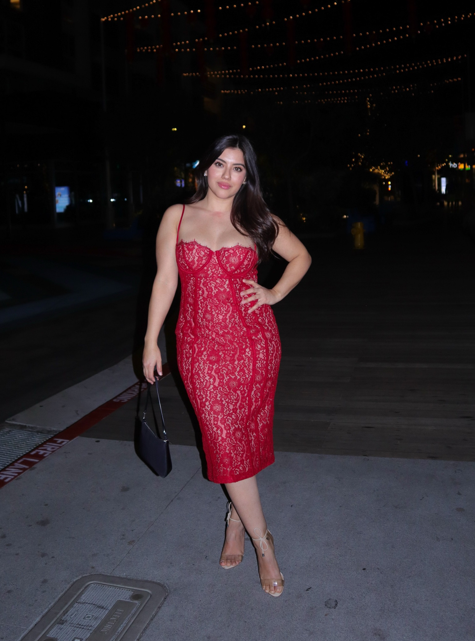 bold in red - Valentines night outfit 🌹✨ This lace midi dress is perfect for date nights or special occasions! Pair w chic nude heels and a sleek black bag.  #DateNightStyle #LTKstyletip #LTKValentines

#LTKSeasonal #LTKFindsUnder100 #LTKStyleTip