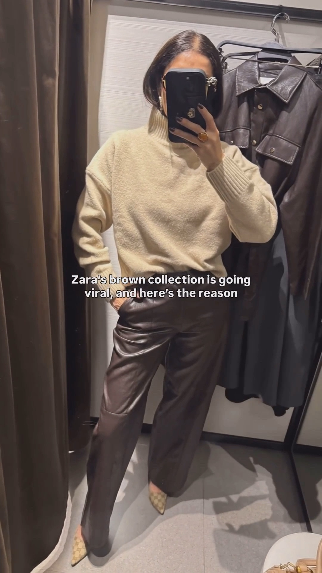 Zara’s brown collection is going viral, and here’s the reason: the tones are rich, the silhouettes are timeless, and every piece feels like a wardrobe upgrade. From structured coats to everyday basics, these brown essentials instantly make your outfits look elevated and intentional. If you’re building a chic autumn capsule or simply love a warm neutral moment, this collection is absolutely worth checking out. Save this for outfit inspo and your next Zara run! 

#zara #zarahaul

#LTKFindsUnder50