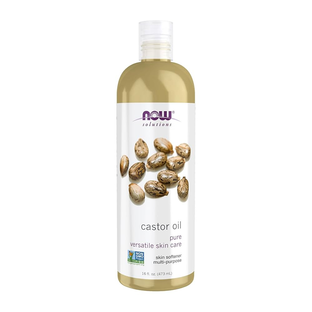 NOW Foods Solutions, Castor Oil, 100% Pure Versatile Skin Care, Multi-Purpose Skin Softener, 16-O... | Amazon (US)
