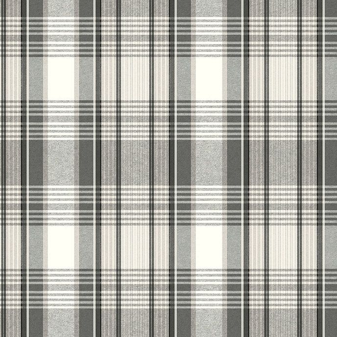 Aspen Plaid Wallpaper | Ballard Designs, Inc.