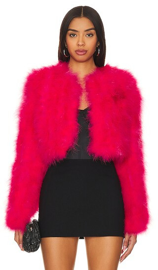Lincoln Jacket in Hot Pink | Revolve Clothing (Global)