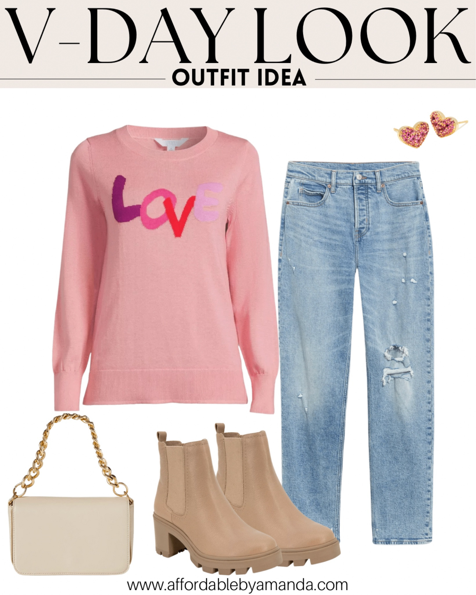 Walmart Valentine’s Day sweater
Cute sweater for Valentine’s Day 
V Day Outfit
V Day style
#walmart
#walmartfashion

#LTKSeasonal #LTKunder50 #LTKFind