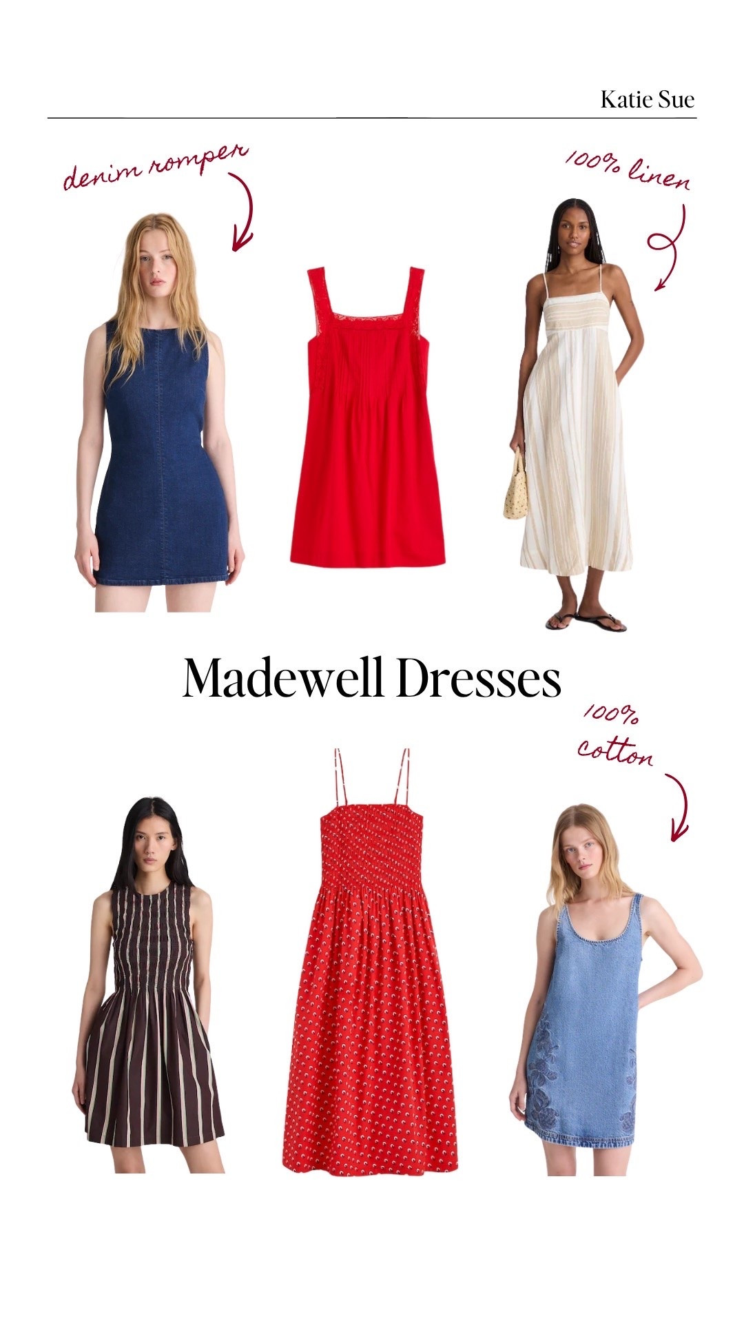 Madewell dresses I’m loving! All natural fibers.

#LTKootd #LTKgrwm #LTKmomlife