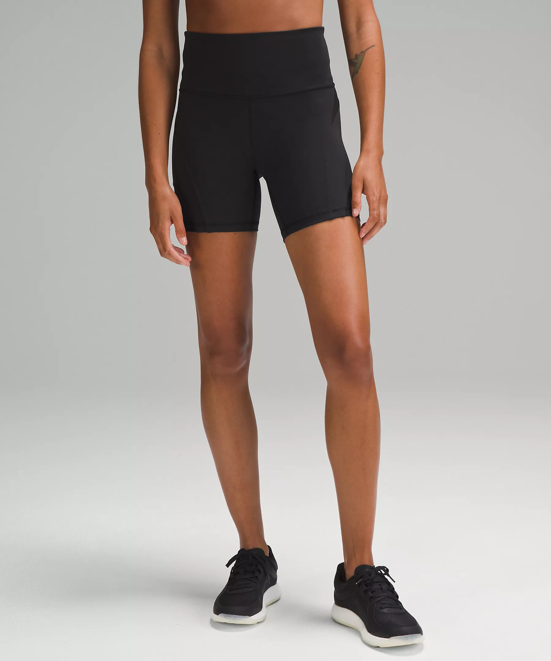 Wunder Train Mesh Panel High-Rise Short 6" | Women's Shorts | lululemon | Lululemon (US)