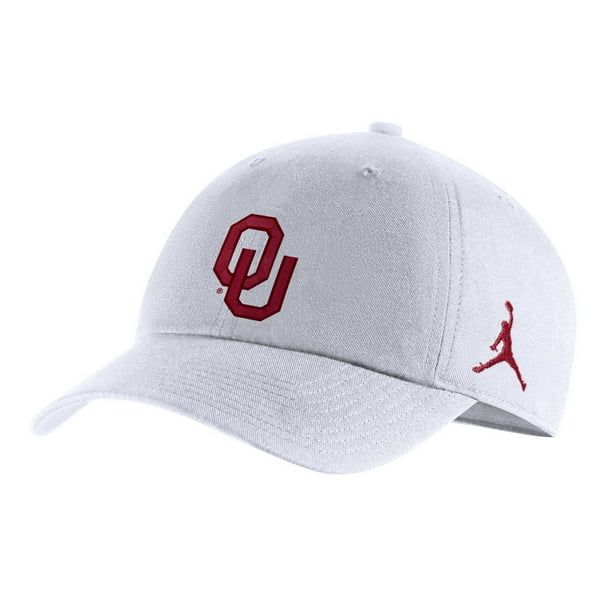 Men's Jordan Brand White Oklahoma Sooners Heritage86 Logo Adjustable Hat - OSFA - Walmart.com | Walmart (US)