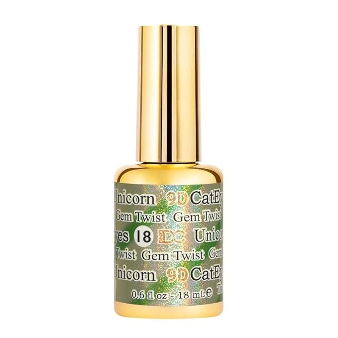 DND DC 9D Cat Eye Gel Polish DND 9D Cat Eye Smoothie, Unicorn, Creamy Collection (#18 – Gem Twi... | Amazon (US)