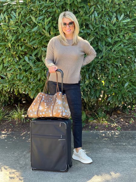My bags are packed, and I am looking forward to sporting this super comfy look tomorrow evening as my husband and I jet set on a fabulous Italian vacation!

#LTKtravel #LTKSeasonal #LTKstyletip