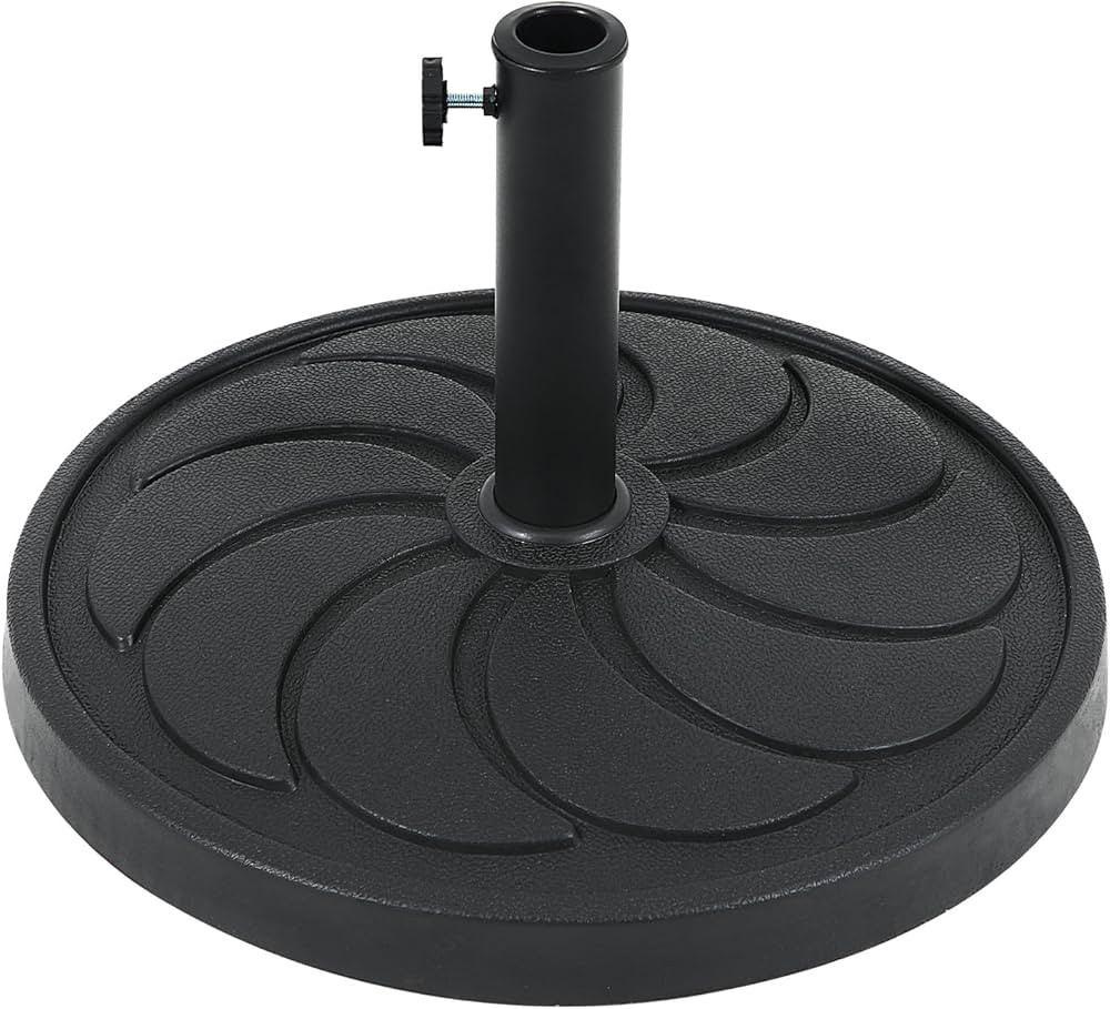COBANA Patio Umbrella Base, 40lbs Outdoor Heavy Duty Resin Umbrella Stand for Garden, Backyard, P... | Amazon (US)
