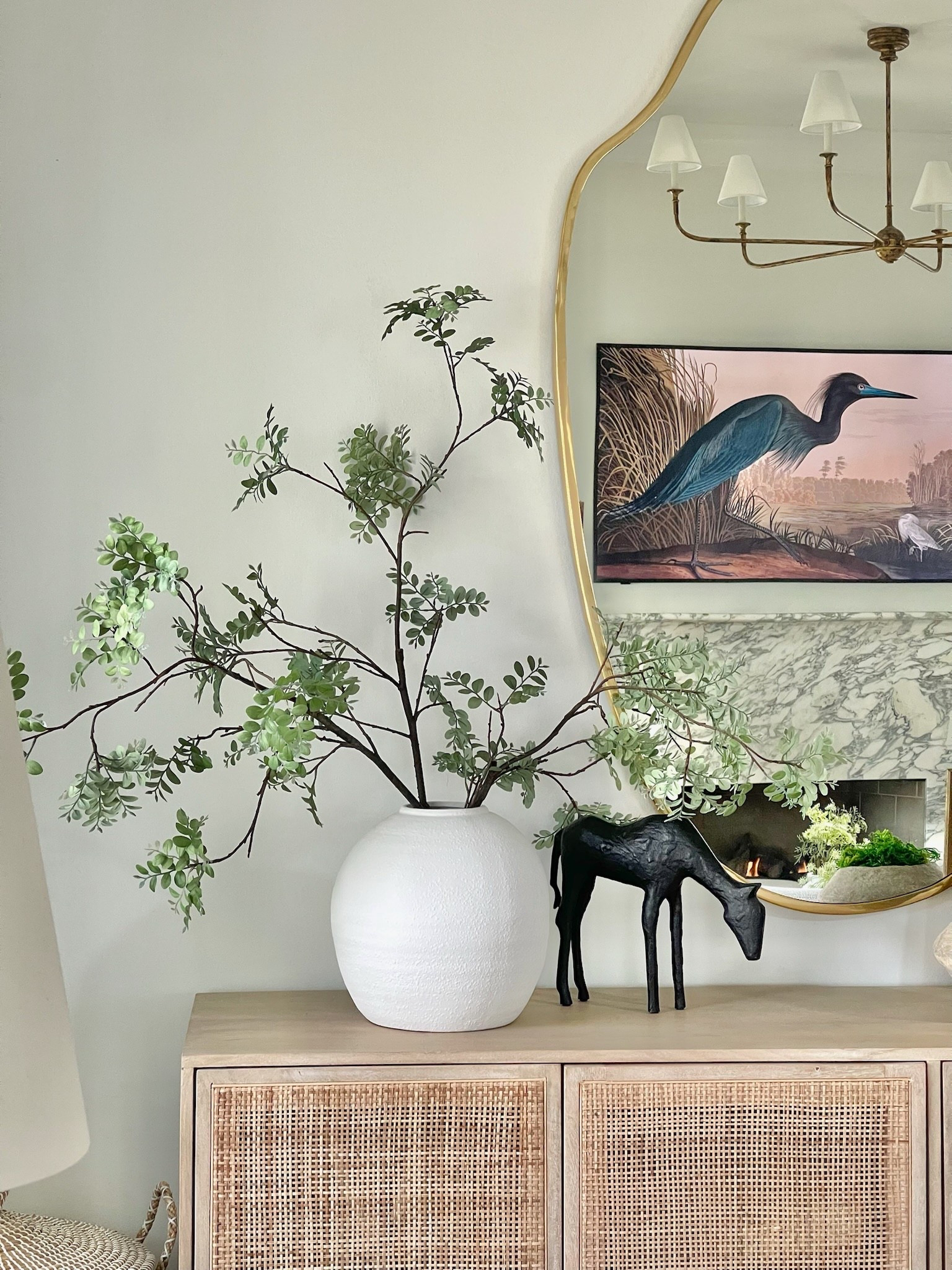 Spring decor, white vase, horse decor, Ralph Lauren 

#LTKSeasonal #LTKHome #LTKSaleAlert