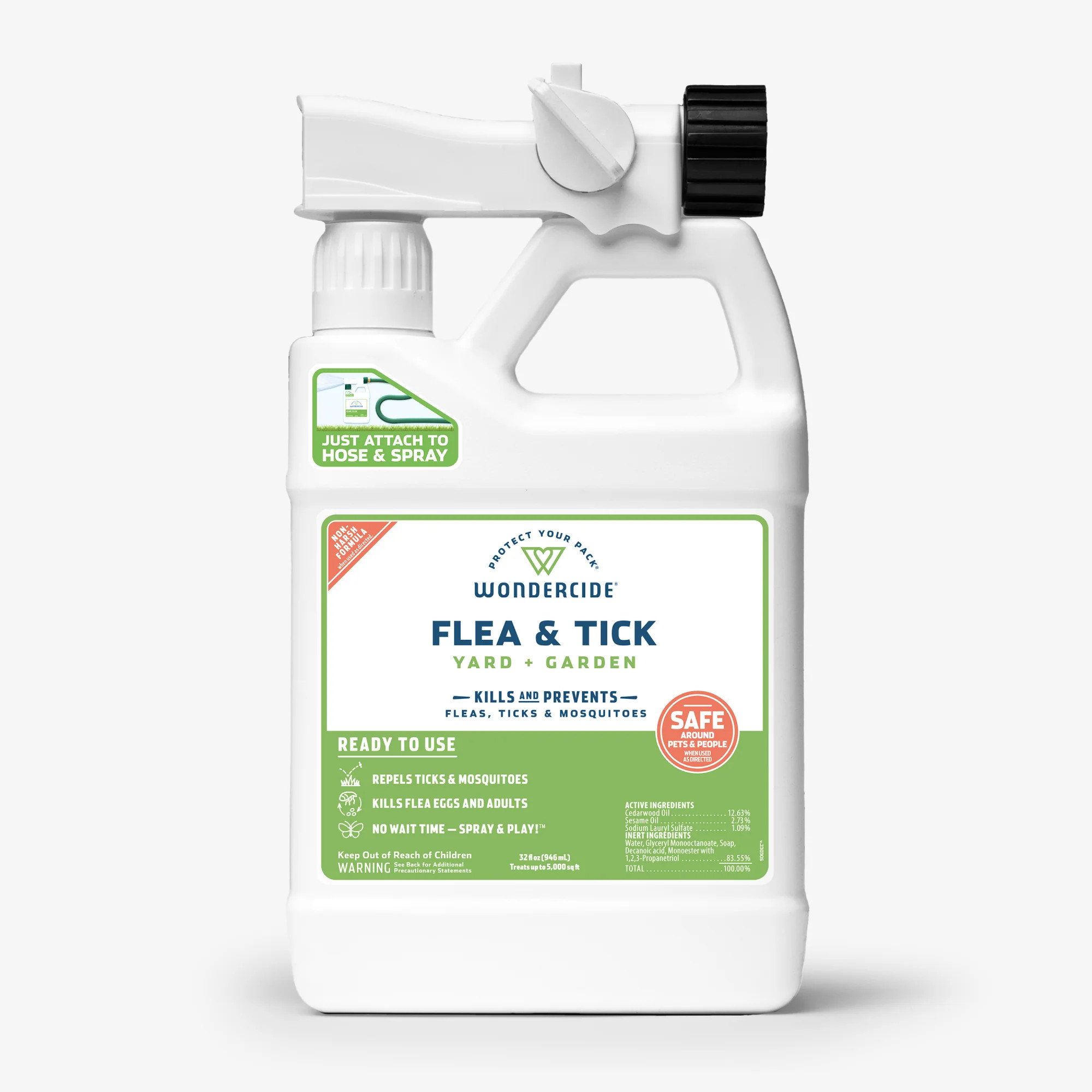 Ready-to-Use Flea & Tick Spray for Yard and Garden | Wondercide (US)