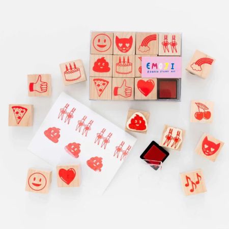 This emoji stamp set would be the perfect Valentines gift for your creative kid. they couldeven make their own Valentine’s Day cards with them. 

#Competition #Valentine’sDay #ValentinesGifts #GiftsForKids #KidsStamps

#LTKFind #LTKkids #LTKGiftGuide
