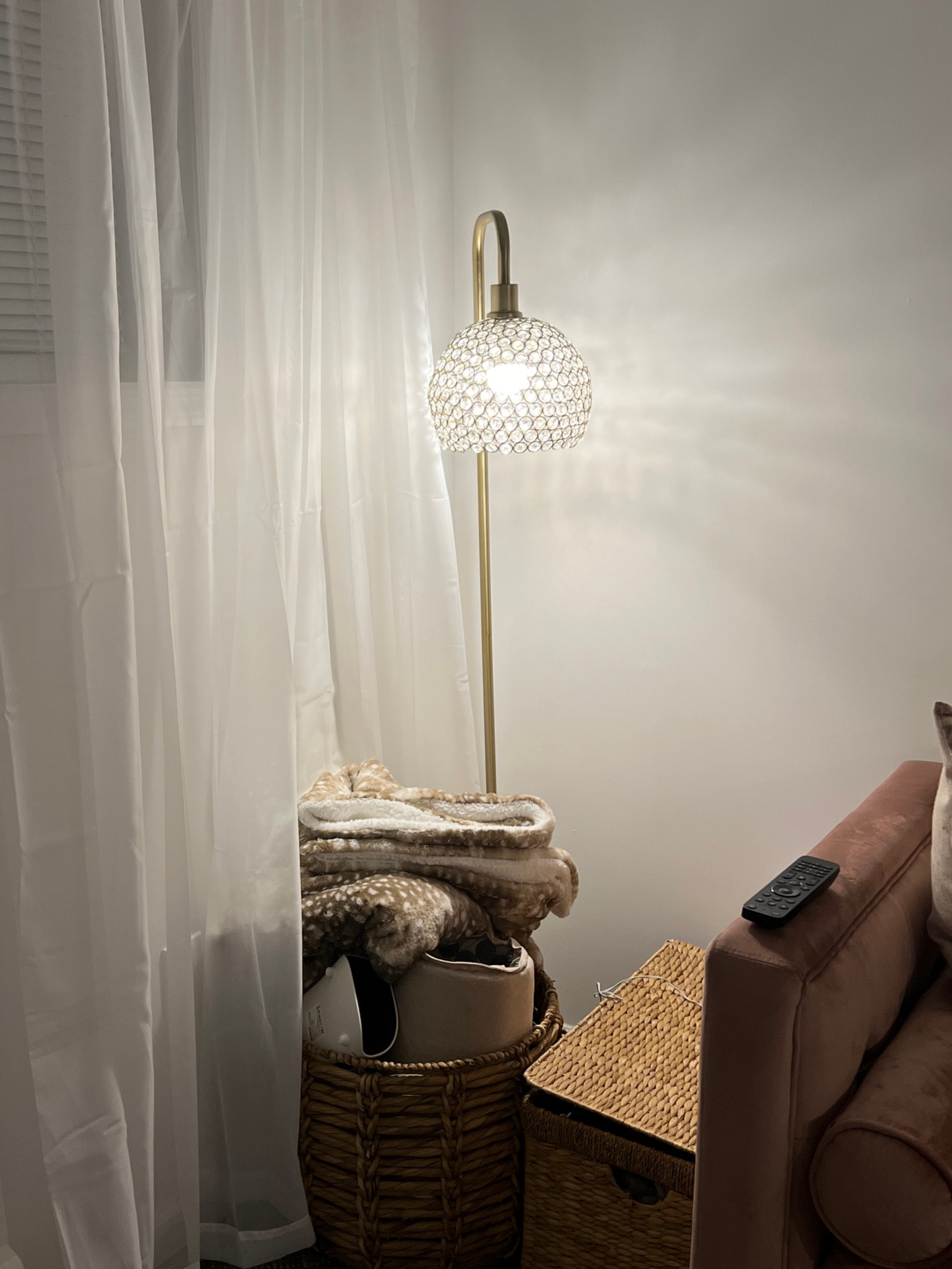 The most beautiful crystal lamp that doubles as decor. 

#LTKhome #LTKsalealert