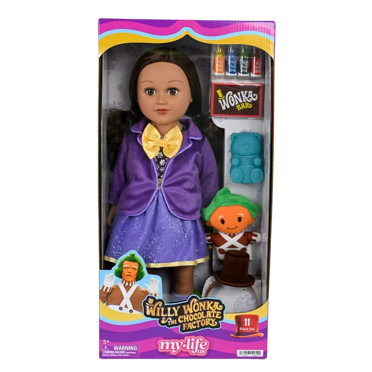 My Life As Willy Wonka Posable 18-inch Doll, Brunette Hair, Brown Eyes | Walmart (US)