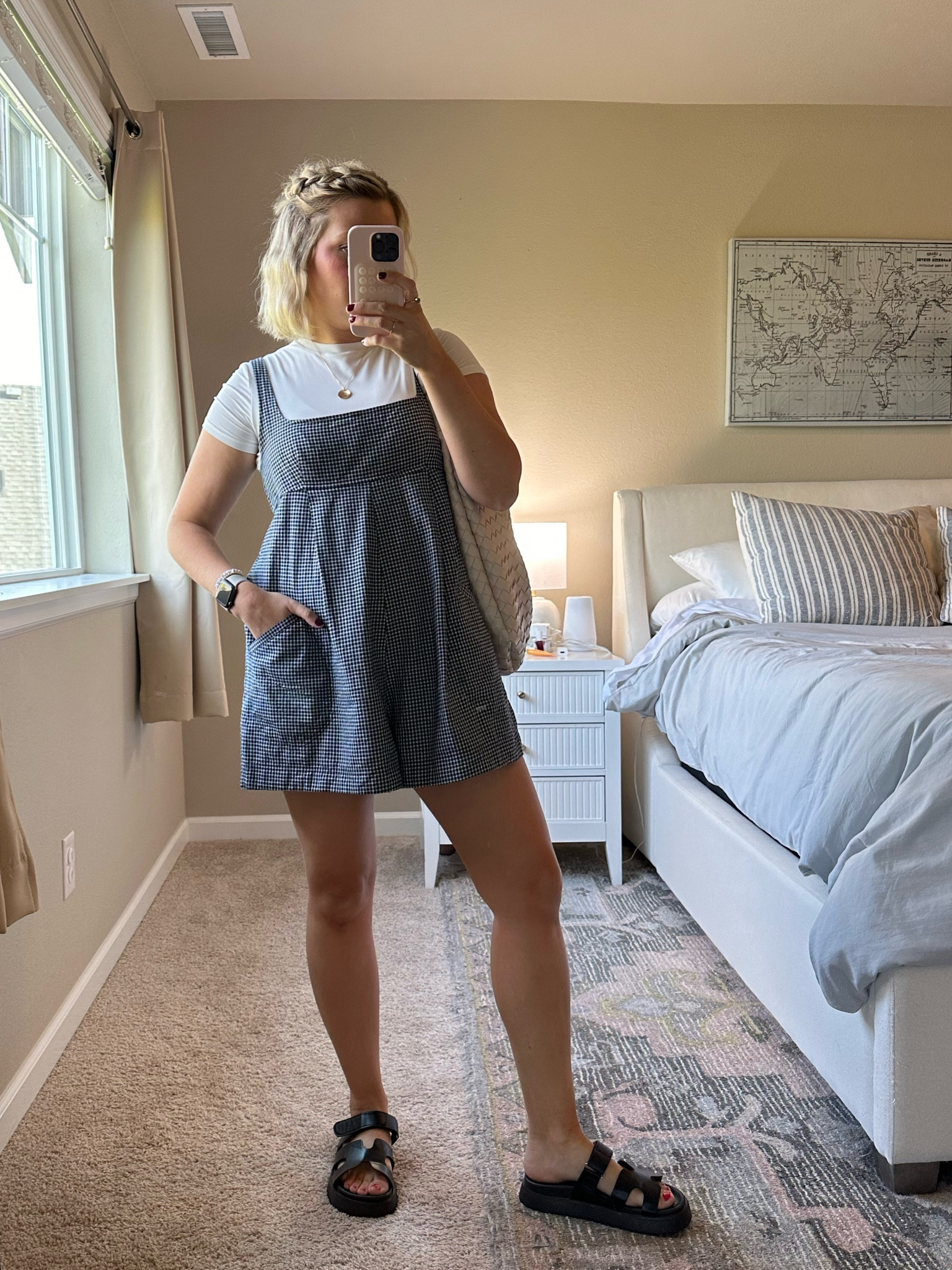 comfy fall transition outfit idea

Wearing size 6 on romper, medium in bodysuit 

#LTKFindsUnder100 #LTKStyleTip #LTKSeasonal