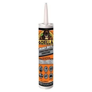 Gorilla 9 oz. Heavy Duty Construction Adhesive 8010003 | The Home Depot