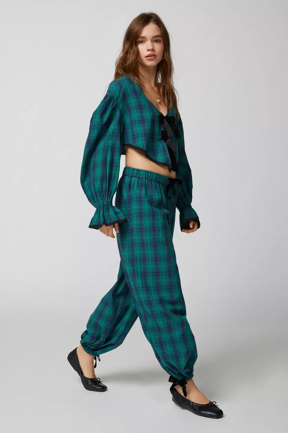 Out From Under Charlotte Flannel Jogger Pant | Urban Outfitters (US and RoW)