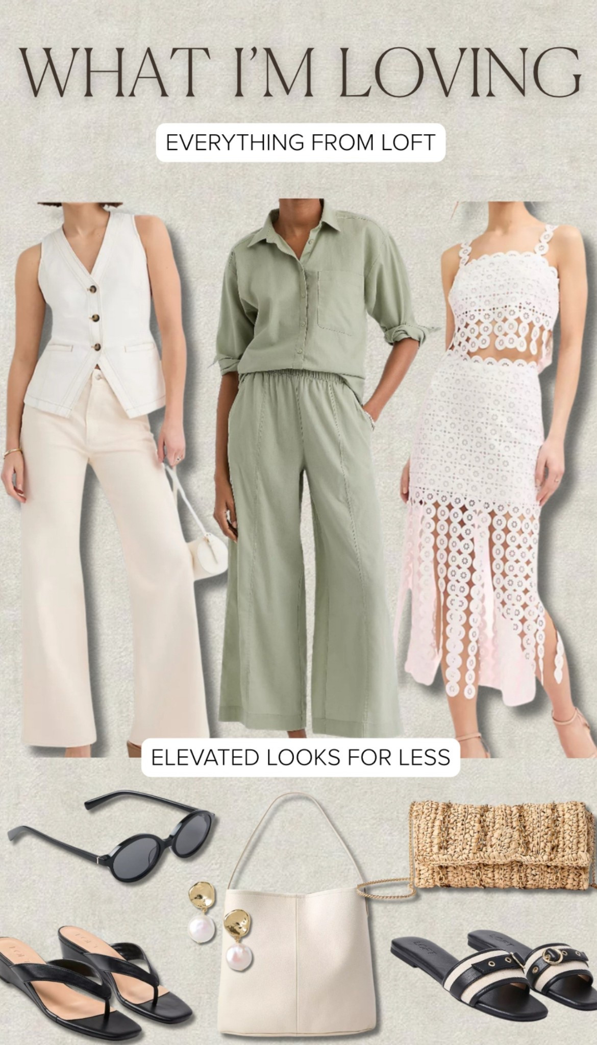 Loft favorites at the moment! Such good finds and perfect for the spring & summer. 



#LTKootd #LTKSaleAlert #LTKBeauty