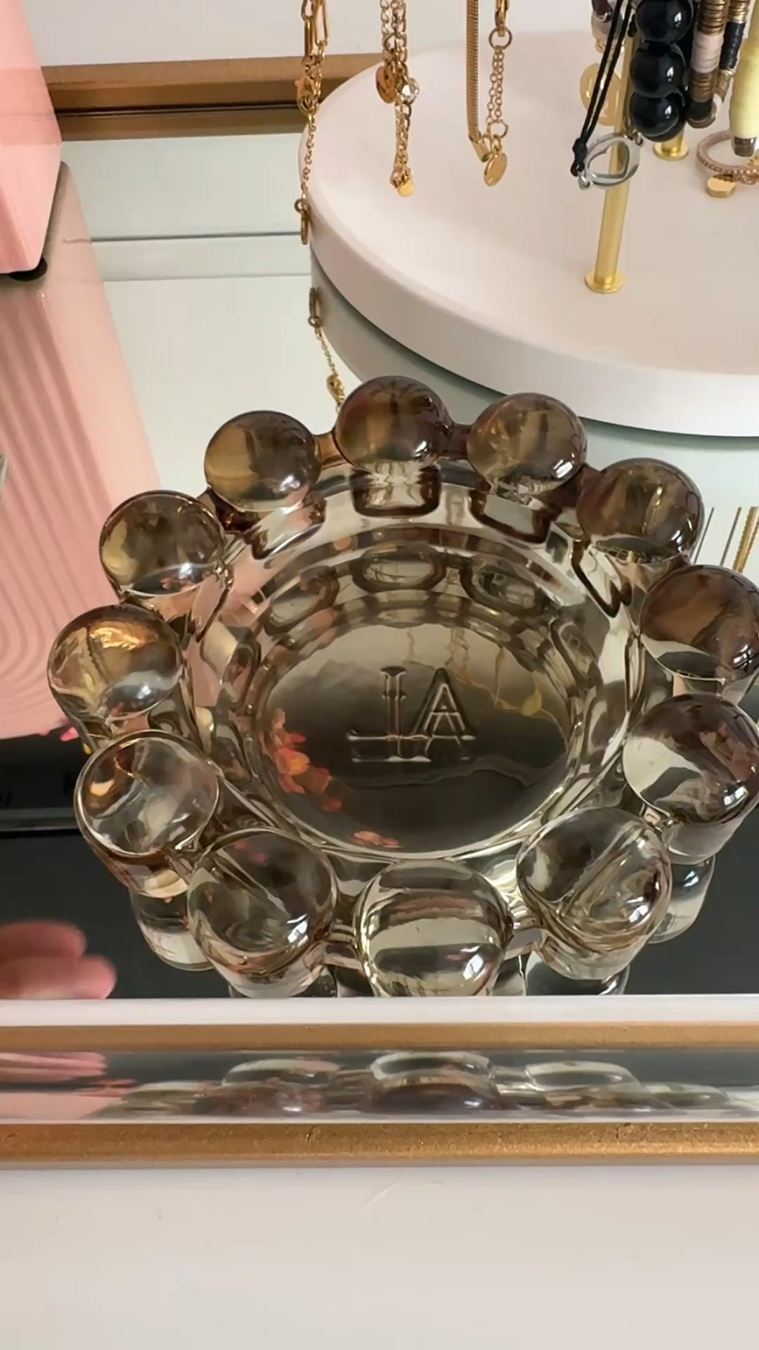A home piece that does more than one job. ✨ I've been styling this Bubble Dish as a candle holder, jewelry catchall, soap tray, coaster, and shelf decor. Love pieces that can move throughout the house while still looking beautiful.

#LTKHome