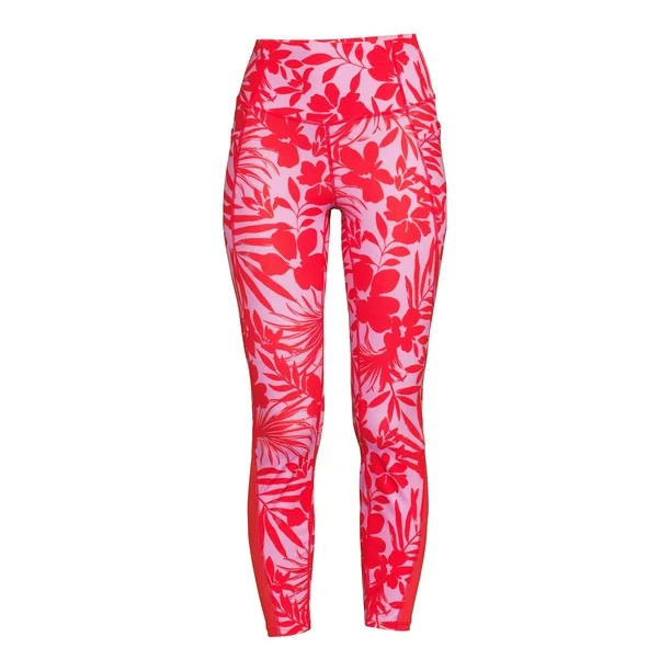 Avia Women's High Waist 7/8 Crop Fashion Leggings | Walmart (US)