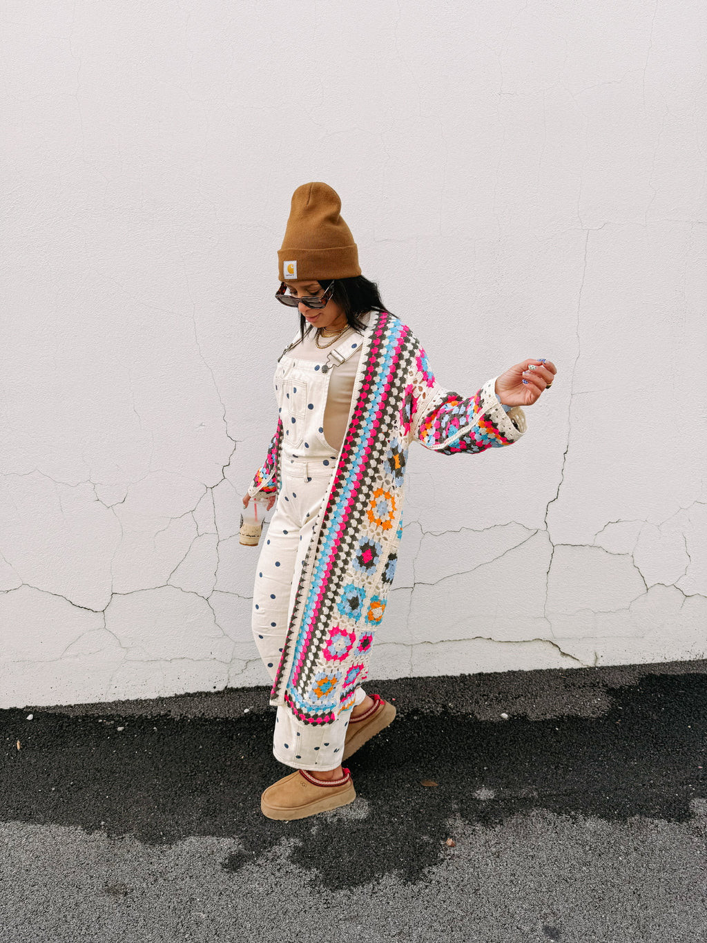 granny square crochet cardigan | Etta+East