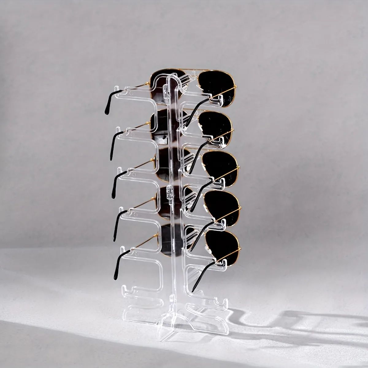 1pc Clear Glasses Display Rack, Eyeglasses Sunglasses Storage Stand Holder Organizer Case Show Ra... | Temu Affiliate Program