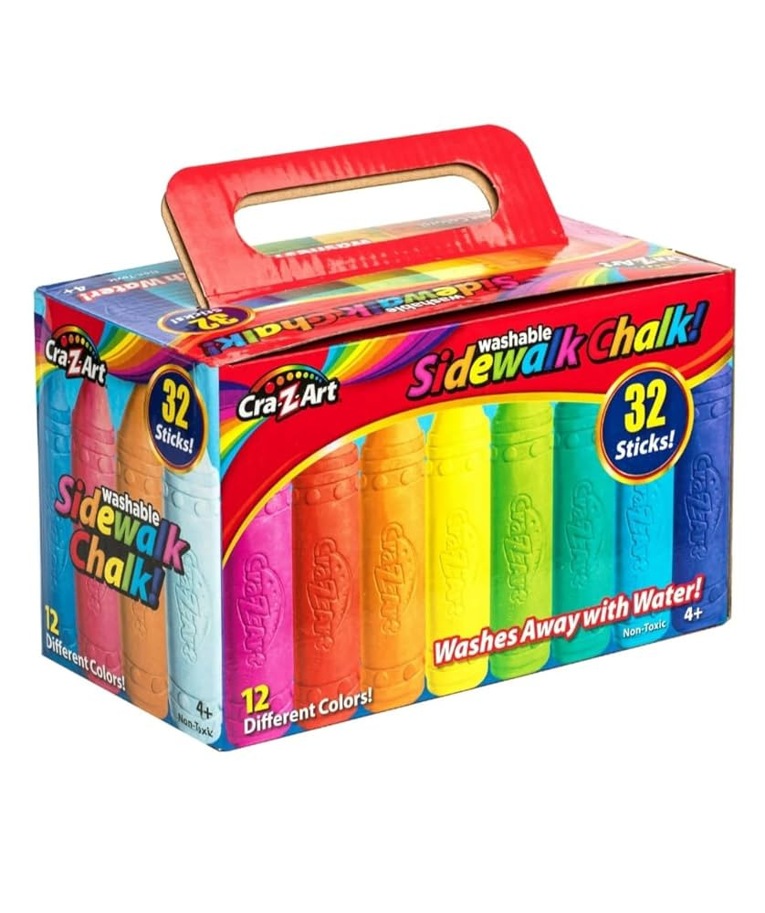 Cra-Z-Art Sidewalk Chalk (32 Count) | Amazon (US)