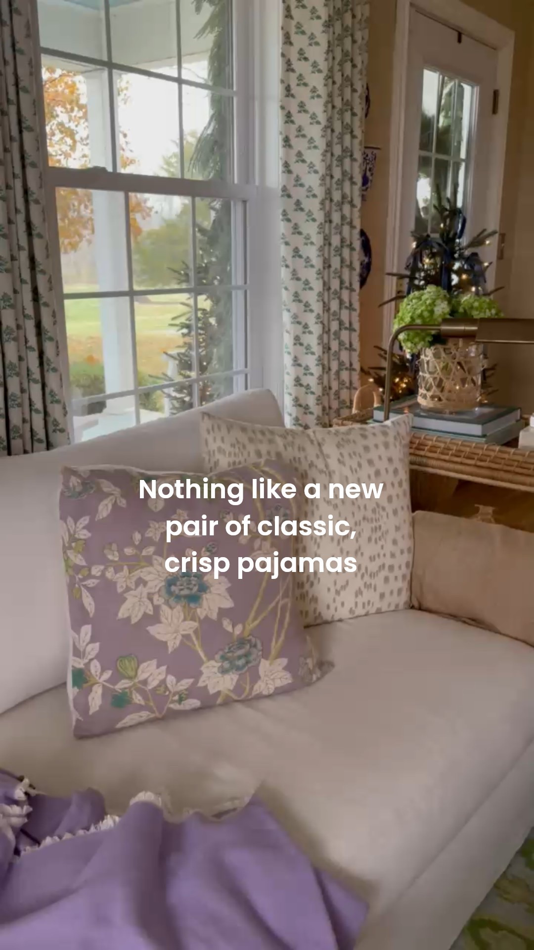 There is nothing quite like a new pair of crisp, classic pajamas.  In my 40s I’m choosing quality items that make me feel good and these pajamas are just that #jacarandaliving 

#LTKOver40 #LTKmomlife