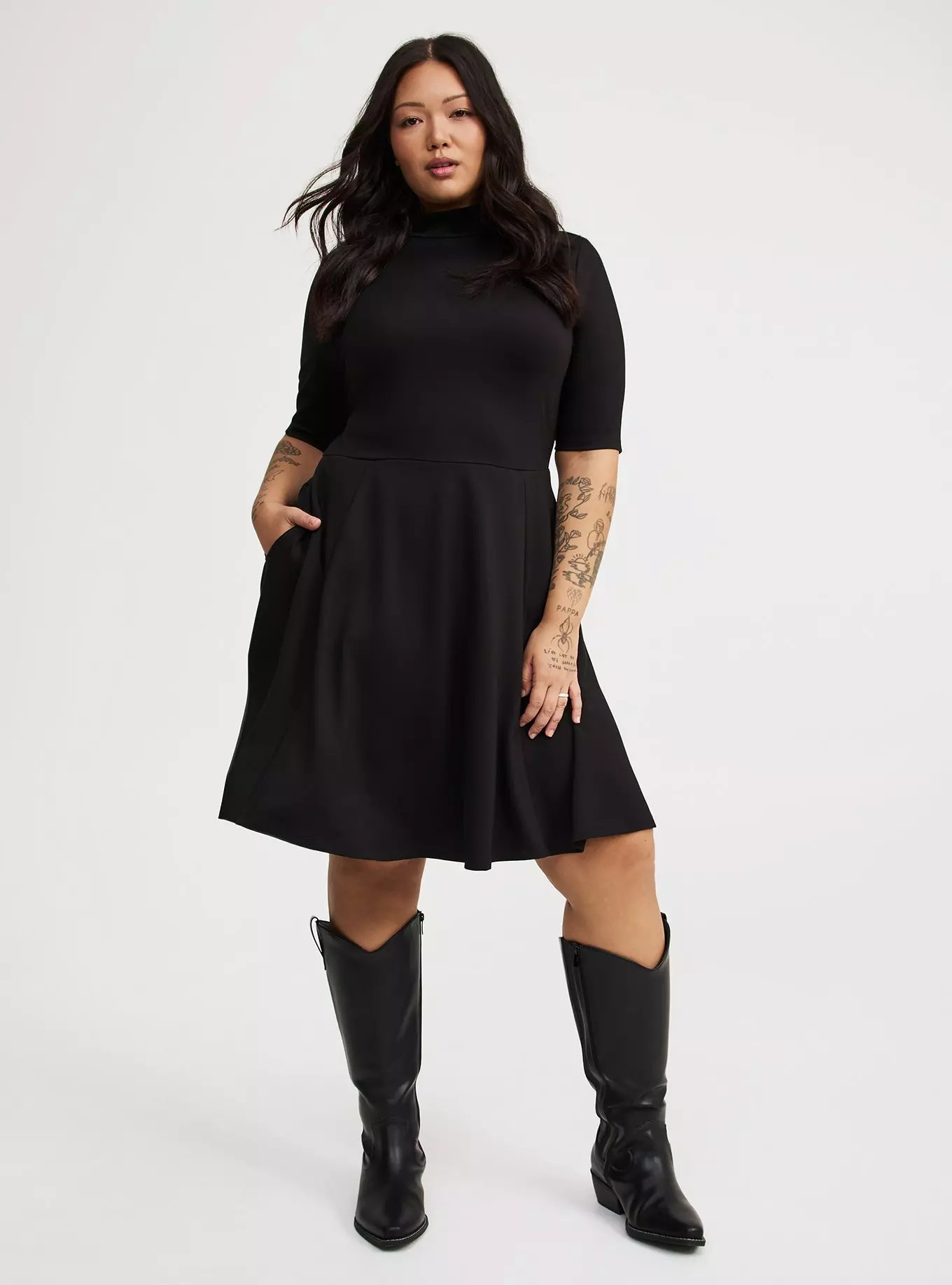 Ponte Mini Dress | Torrid (US & Canada)