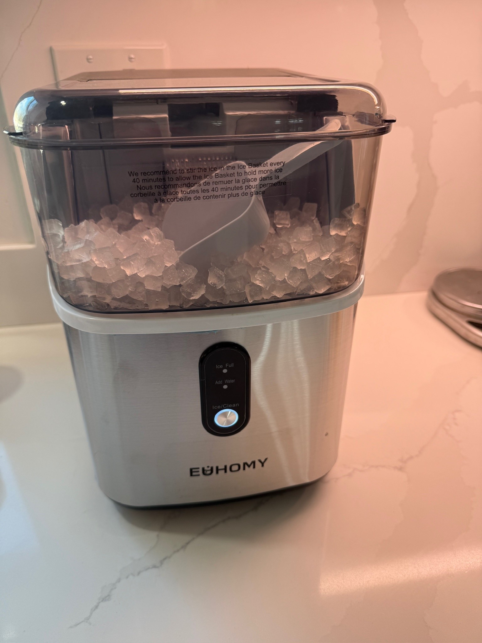 This makes the best pebble ice!! 

#LTKfitnessgoals #LTKdayinmylife #LTKmorningroutine