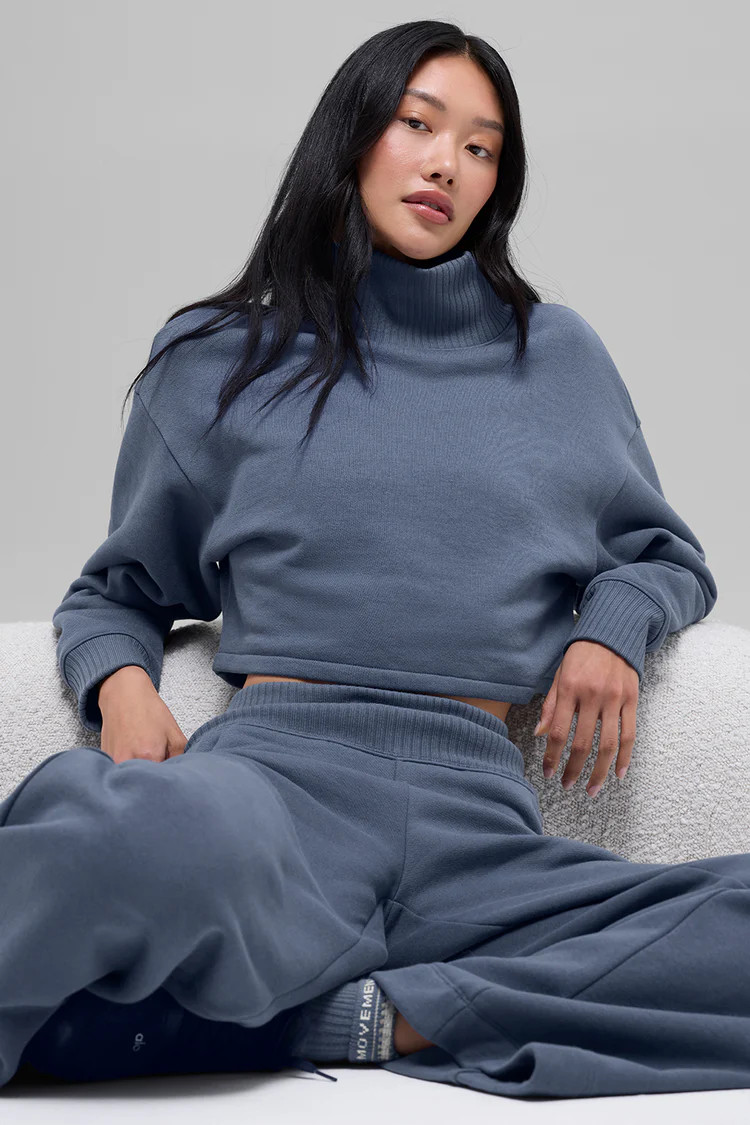 Cropped Serenity Coverup - Bluestone | Alo Yoga (US)