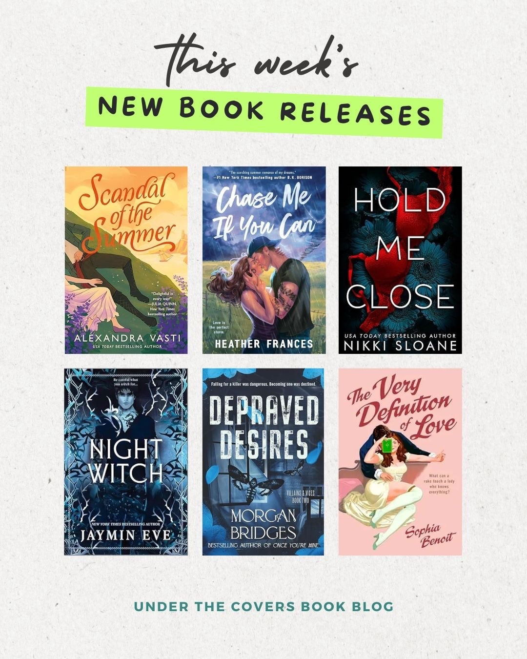 The latest new romance book releases for the week! Don’t miss these for your summer TBR.

#LTKselfcare #LTKSeasonal #LTKmorningroutine