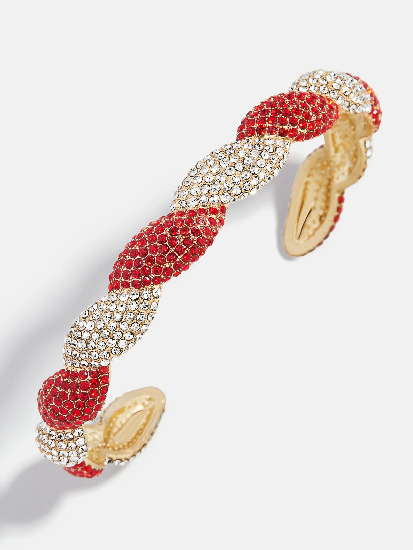 Mint Condition Cuff Bracelet - Red/White | BaubleBar