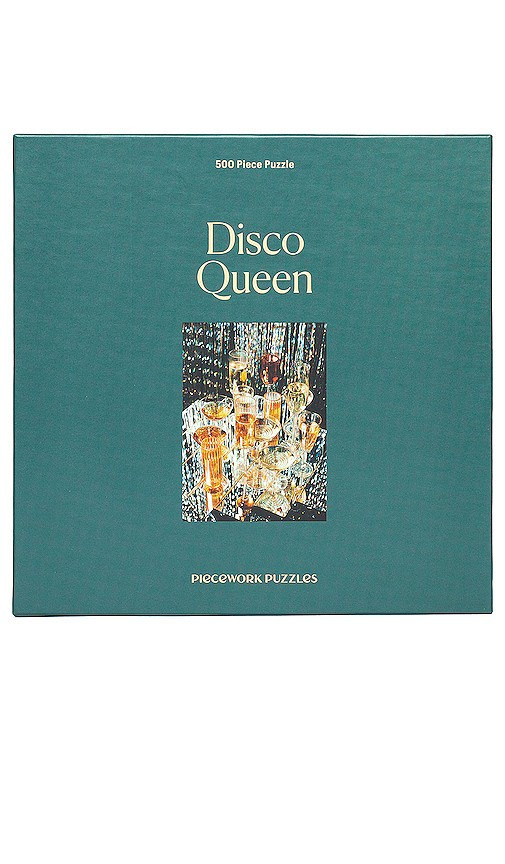 Piecework Disco Queen 500 Piece Puzzle in Green. | Revolve Clothing (Global)