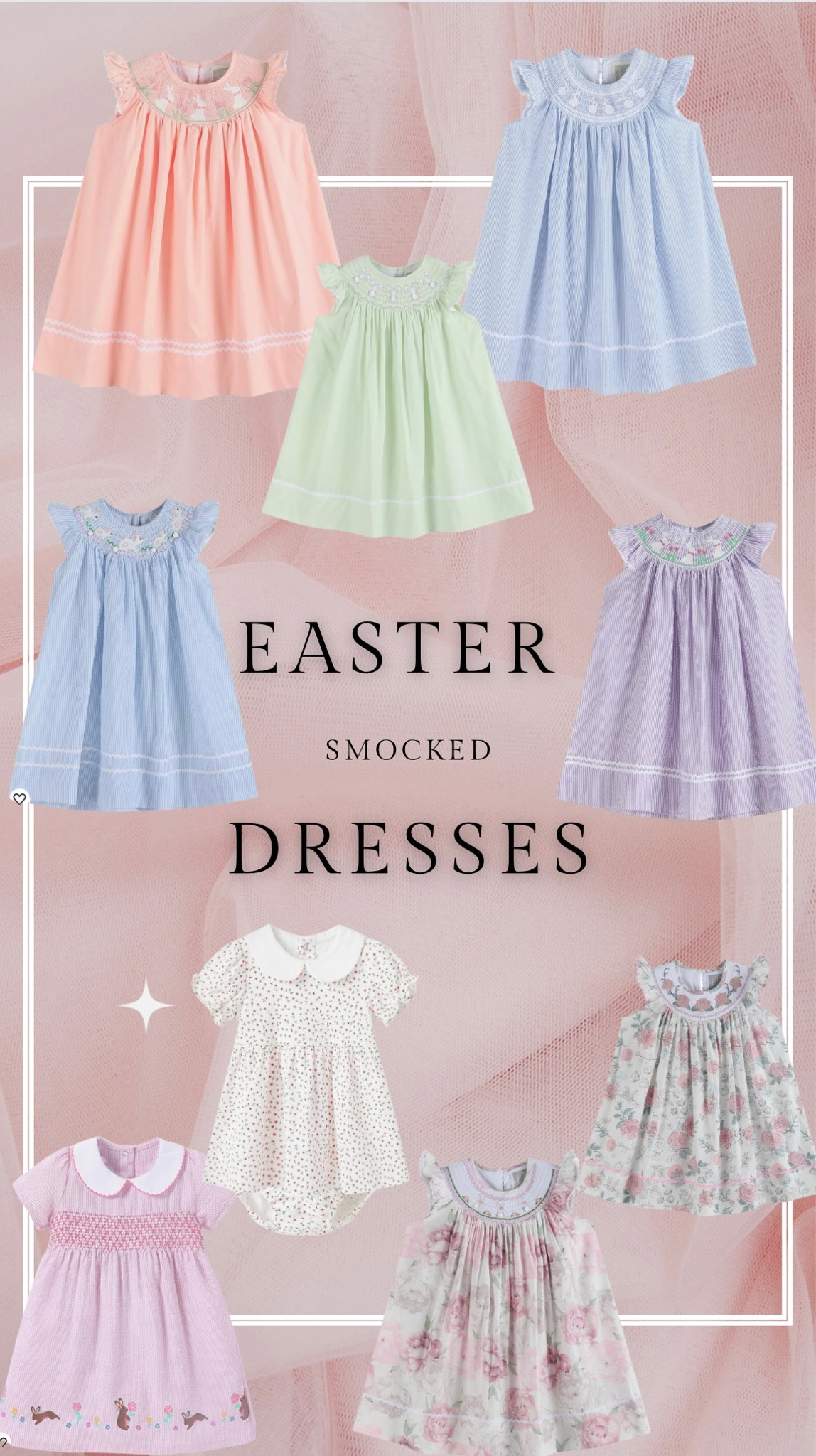 Girls 🐣✝️EASTER 🌸 🐇smocked dresses 

#LTKSeasonal #LTKkids #LTKbaby