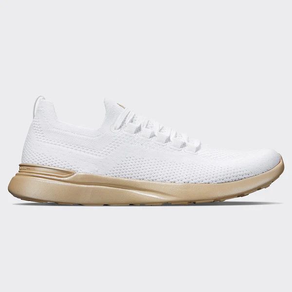 Women's TechLoom Breeze White / Champagne | APL - Athletic Propulsion Labs