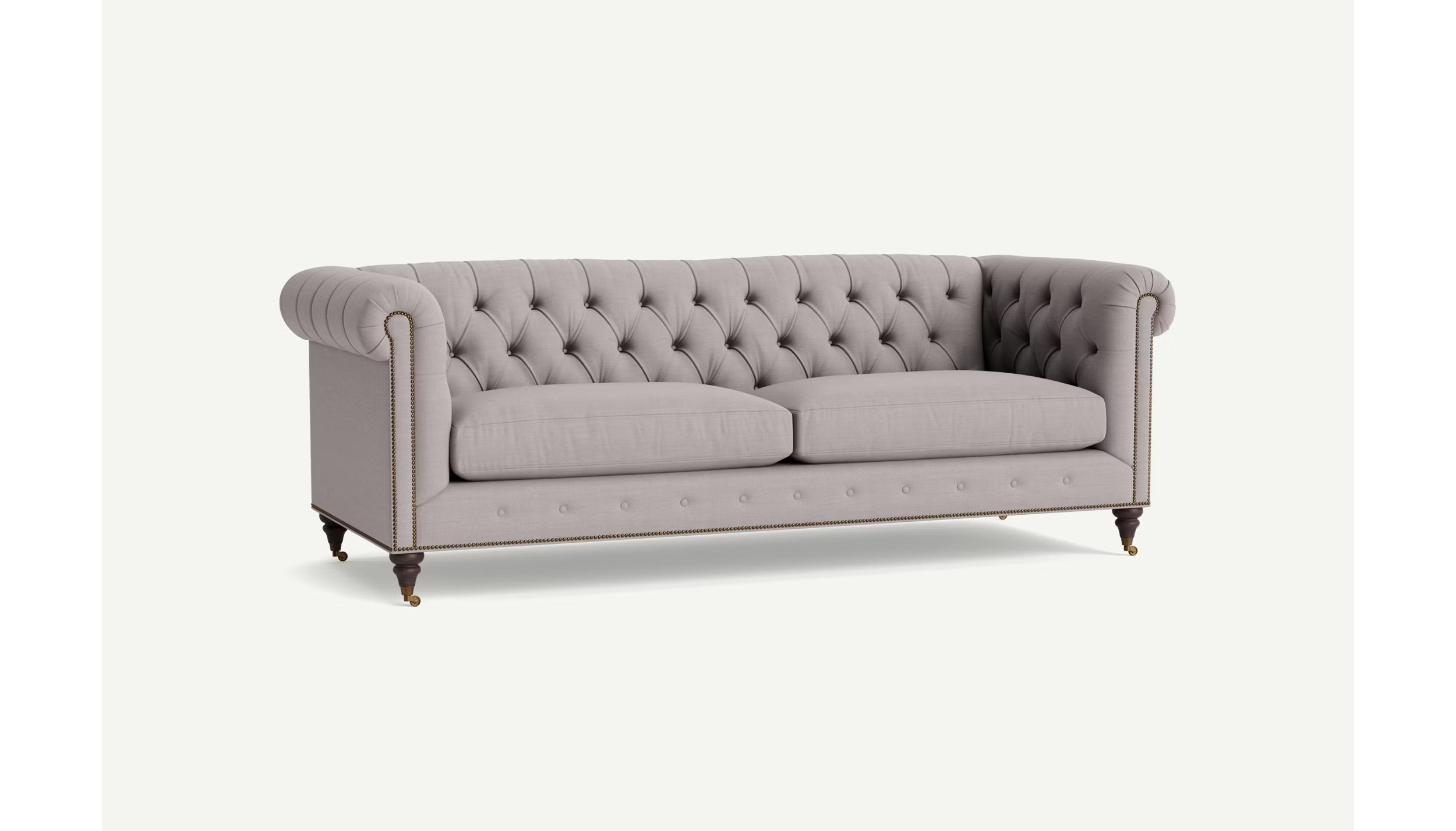 Lyre Chesterfield Two-Cushion Sofa | Anthropologie (US)