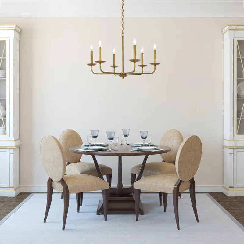 Baltray 6 - Light Dimmable Classic / Traditional Chandelier | Wayfair North America