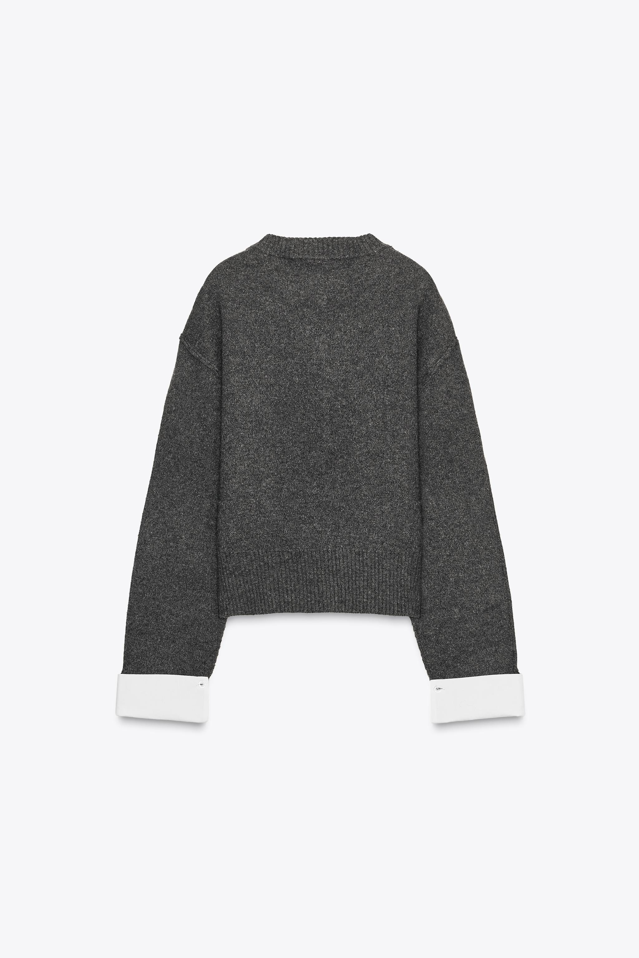 KOMBINIERTE STRICKJACKE | Zara DE