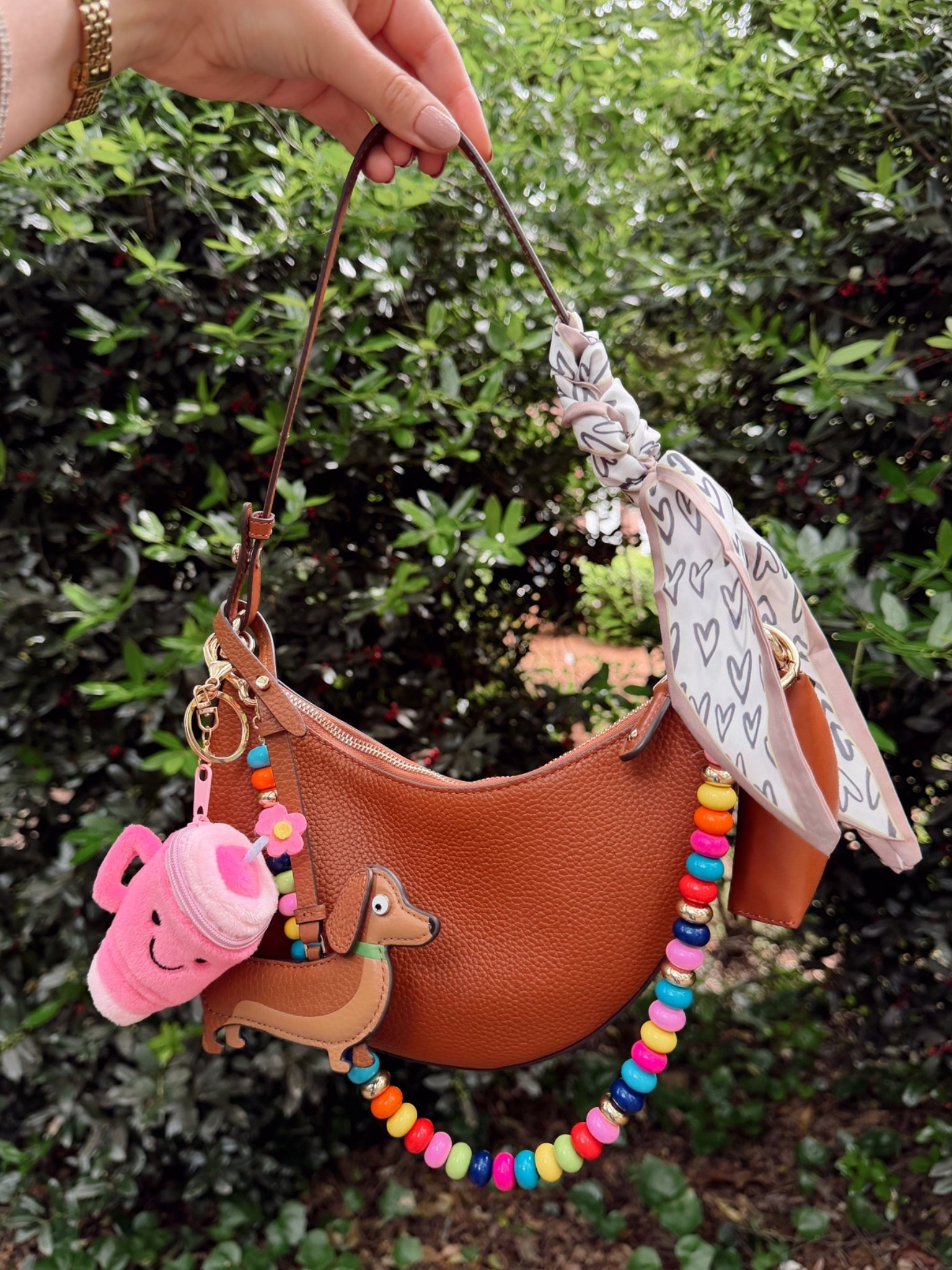 Bag of the day 🐶
Kate spade mini duo bag
Kate spade dog bag charm
Baublebar beaded bag chain
Stanley plush bag charm

#LTKootd #LTKdayinmylife #LTKvlog