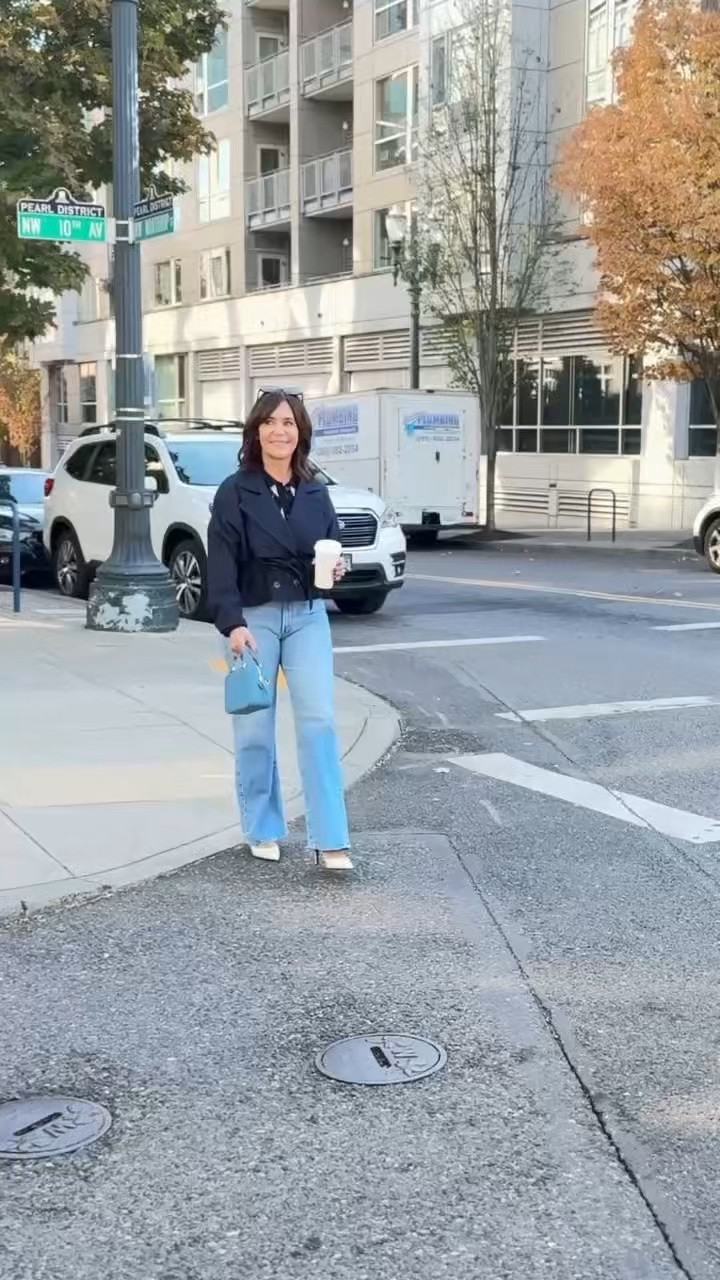 ON SALE AT NORDSTROM! 💛 I literally LOVE these jeans. They have a really great vintage-inspired look. The denim is more rigid, but still comfortable and the fit is SO GOOD!!! These are true to size - size up if between sizes or you prefer a roomier fit. 

#LTKSeasonal #LTKOver40 #LTKSaleAlert