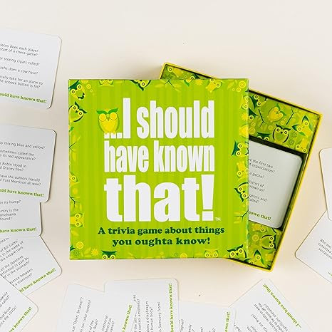 I should have known that! - A Trivia Game About Things You Oughta Know | Amazon (US)